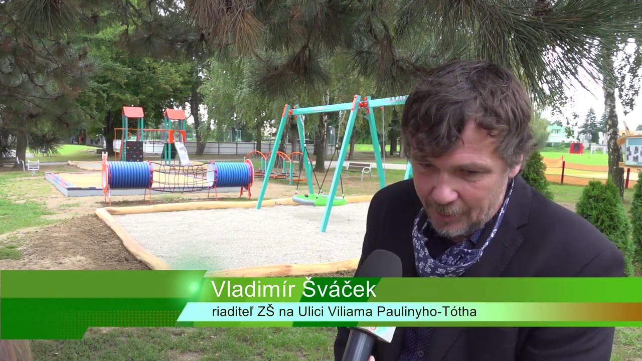 Nové detské ihrisko a nové moderné učebne :)