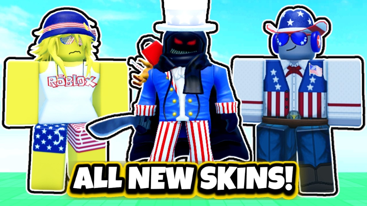 ALL NEW SKINS ADDED in FORSAKEN 4TH OF JULY UPDATE! (Patch 4.1.8)