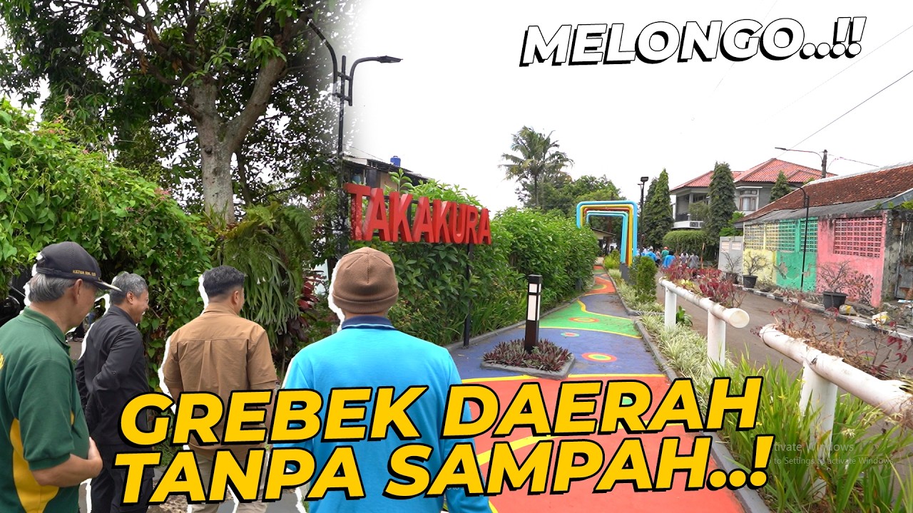 KAMPOENG TAKAKURA..!! PENGURAI SAMPAH TERBAIK WARISAN DARI  JEPANG..!!