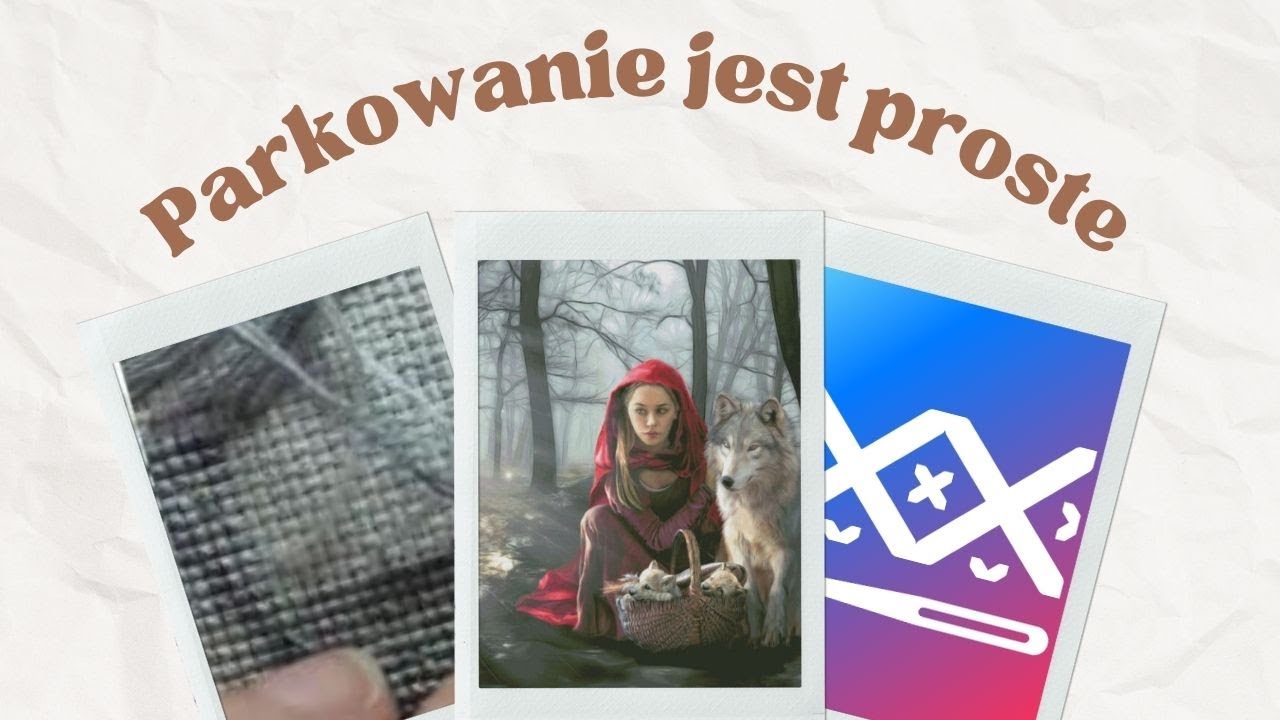 Haft krzyżykowy - Metoda parkowania, jak ja to robię
