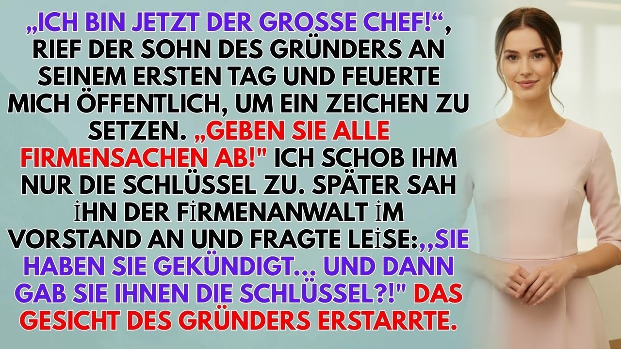 Er Kündigte Mir Öffentlich – Die Schlüssel, Die Ich Ihm Gab, Zerstörten Seine Karriere 💼 #BüroRache