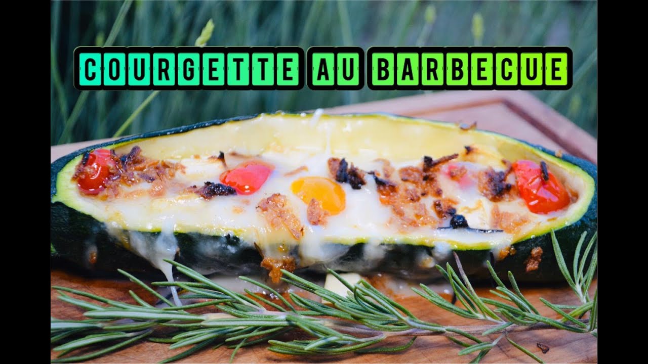 Courgette au Barbecue