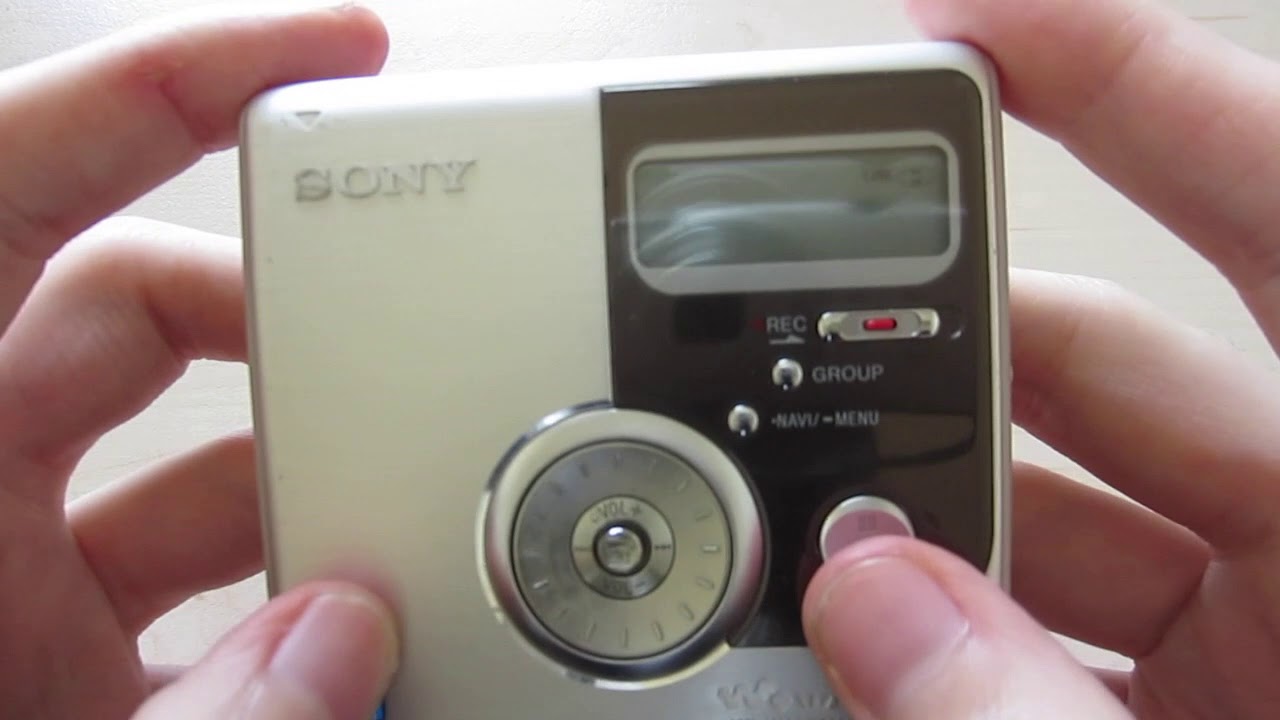 SONY MZ-NH900 Hi-MD Minidisc Walkman
