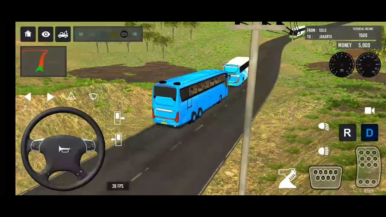 euro coach bus simulator 😱🚌 || new coach bus simulator part-1Android gameplay Bus Simulator :
