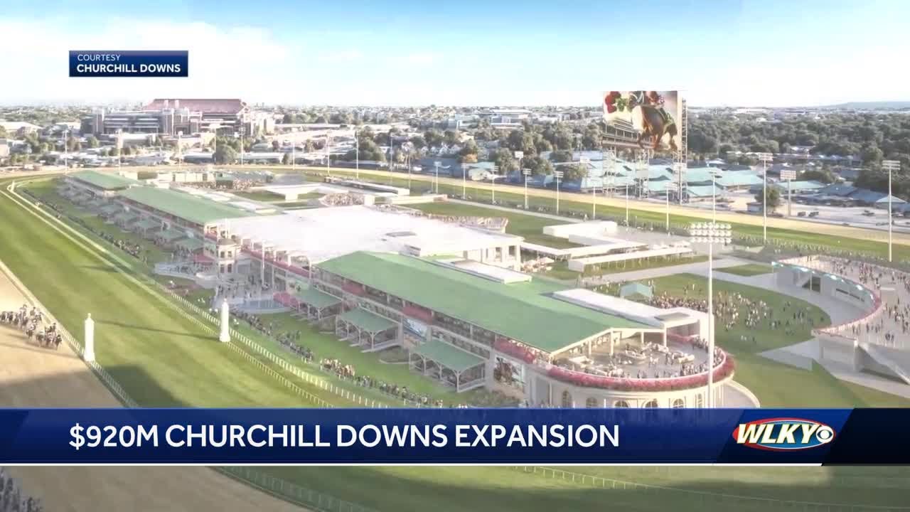 Churchill Downs' $920M expansion will reimagine infield