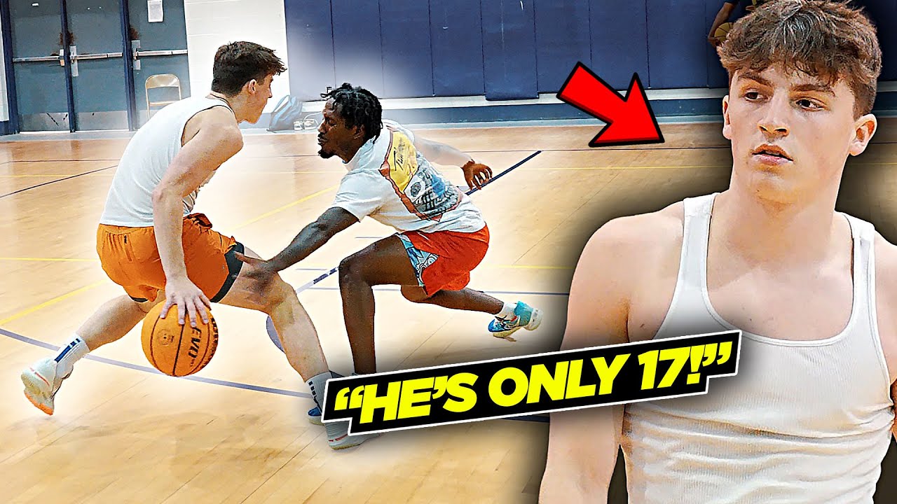 17 Year Old PHENOM Moves Like A PRO... CRAZY 1v1 vs Former D3 Star | Spence vs Dejonte