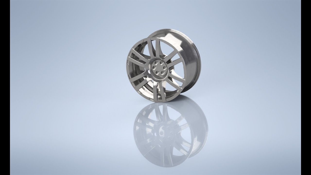 How to make the World's First 3D Wheel Rim (Inventor Tutorial)