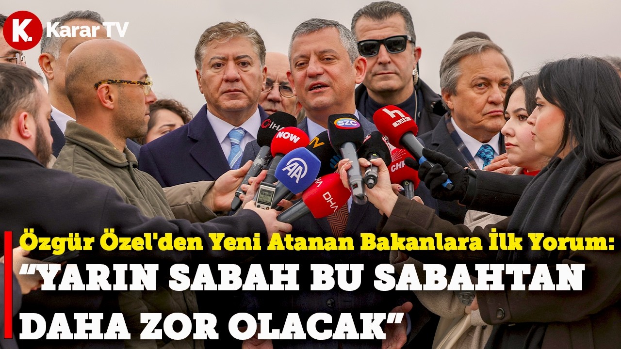 #CANLI | CHP Genel Başkanı Özgür Özel Soruları Yanıtlıyor
