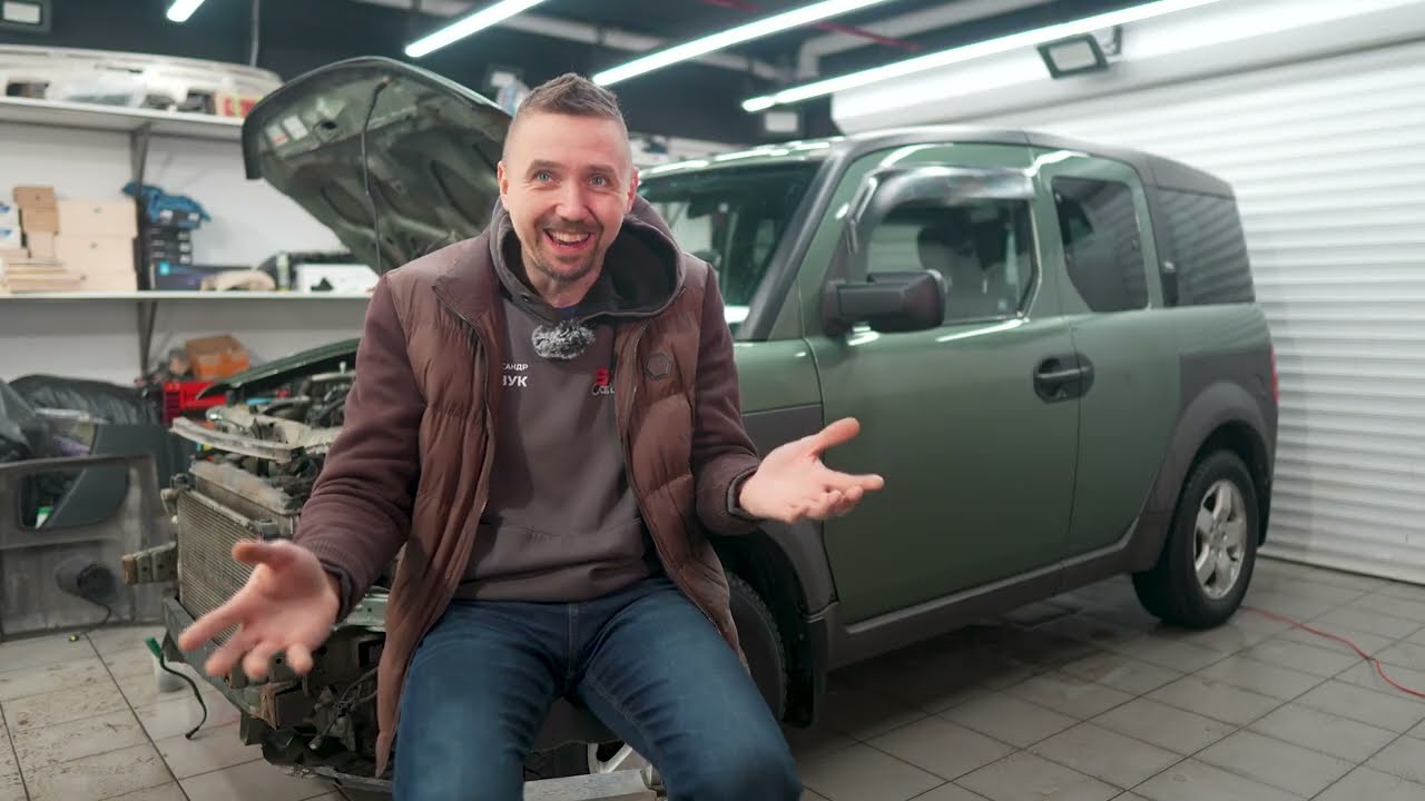 Honda Element что осталось от машины спустя 20 лет