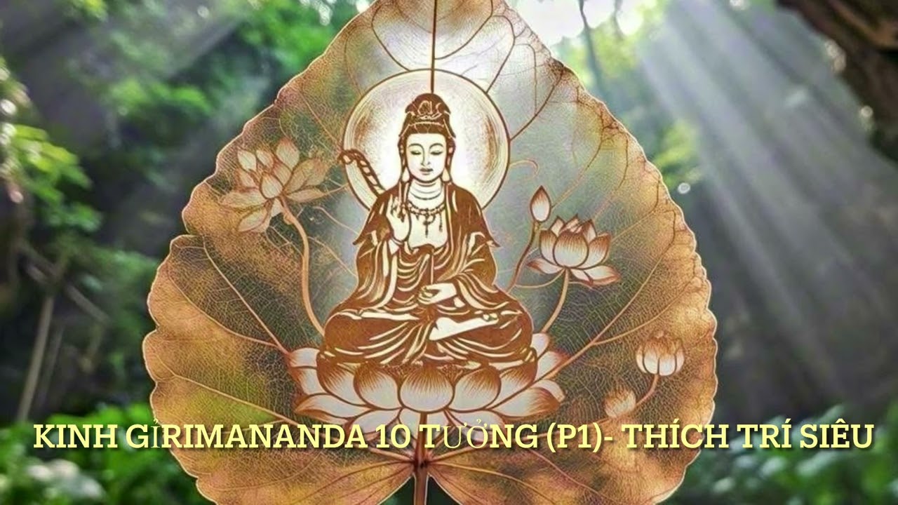 Kinh giáo hóa người bệnh - 10 Tưởng (P1) - Thầy Thích Trí Siêu 
