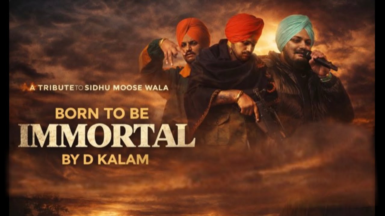 BORN TO BE IMMORTAL ||by D KALAM || Tribute to Sidhu moose wala|| 2026￼