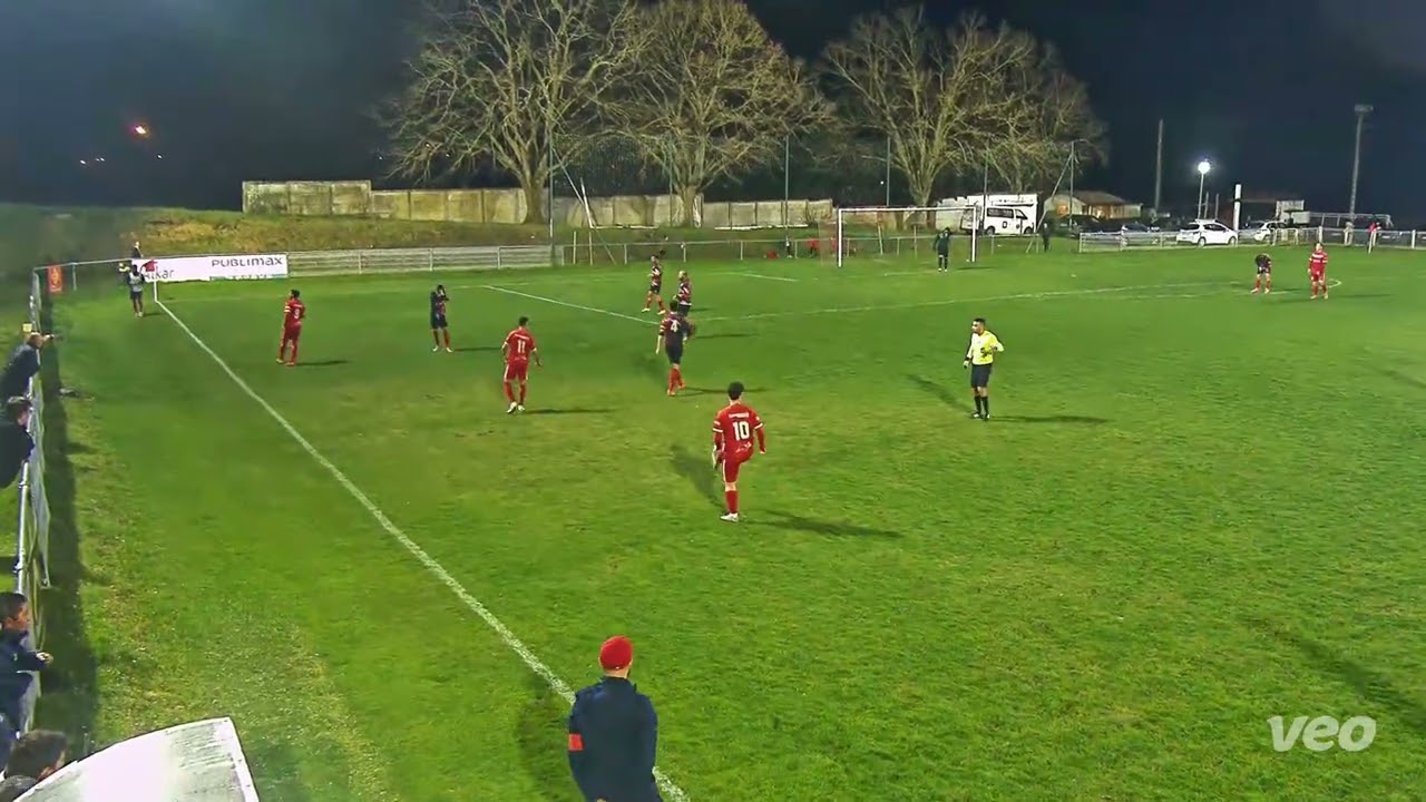 1ere mi-temps : CAZES 4-4 MONTECH
