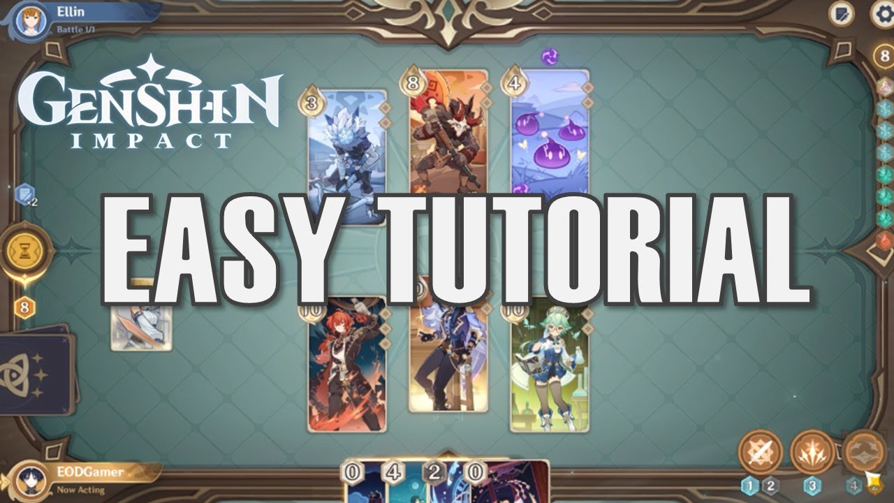 Absolute Beginners Guide to Genius Invokation TCG in Genshin Impact