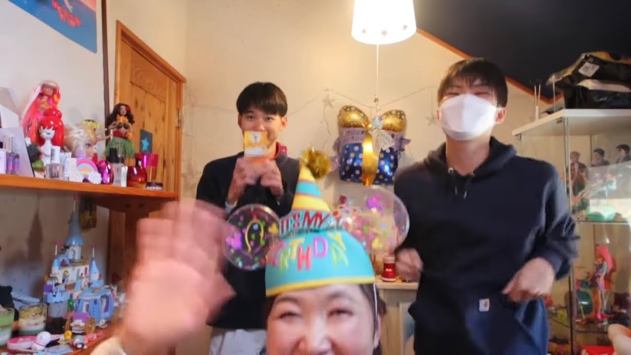 [ASMR]初コラボ100トリガー息子たいようと、つっきーとやってみた✌️100 TRIGGERS With My Son Taiyo Friend Tukki For My Birth day♥