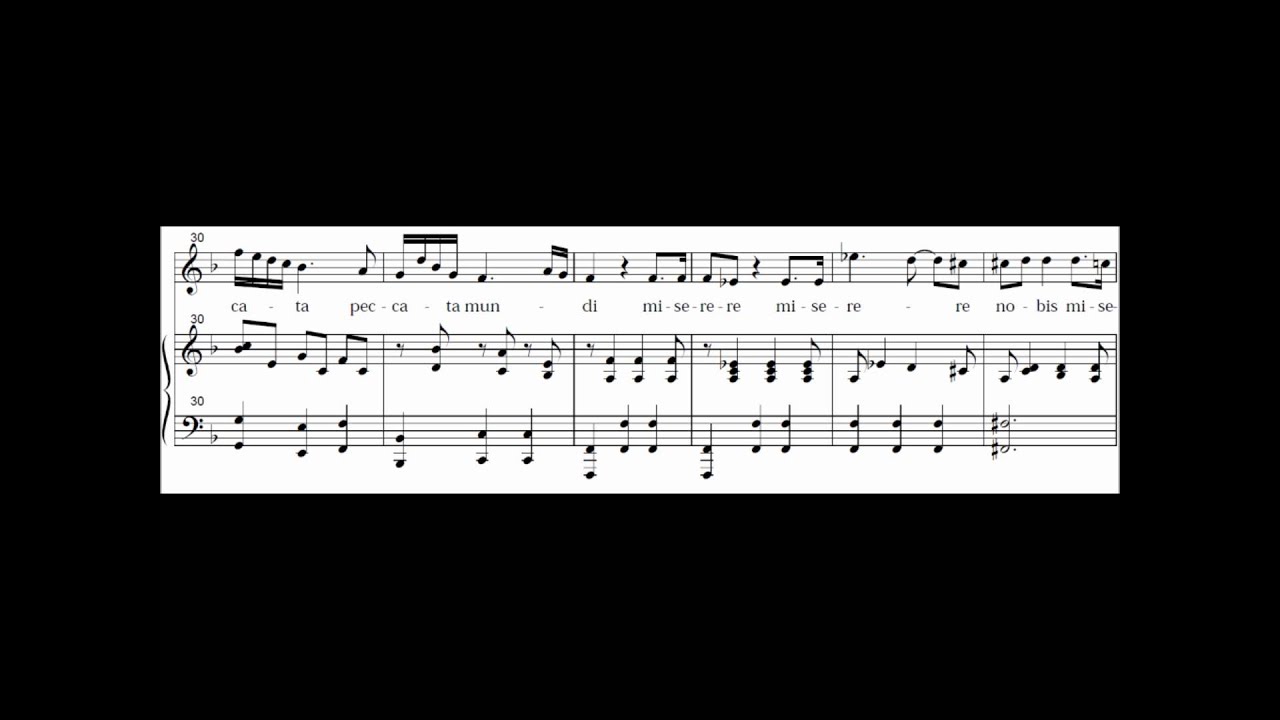 Agnus Dei - (Coronation Mass) Missa Brevis in C Major - KV 317 - Mozart