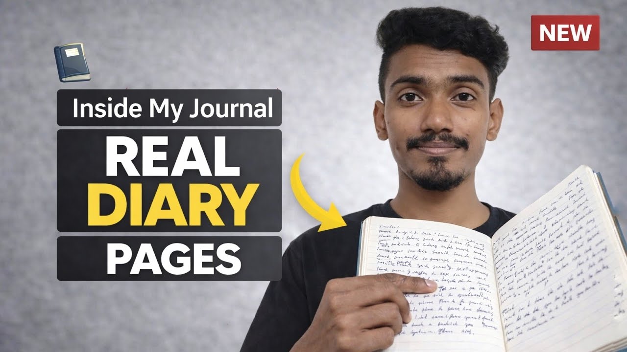 👉 Inside My Journal 📓 | En Diary Real Pages Ungalukkaaga (Diary Writing Tips தமிழ்)