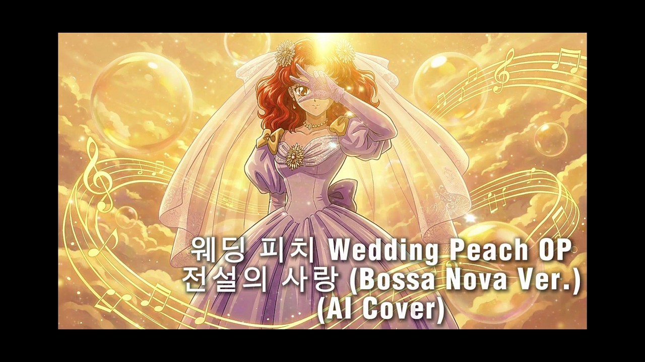 웨딩 피치 (Wedding Peach) OP - 전설의 사랑 (Bossa Nova Ver.) (AI Cover)