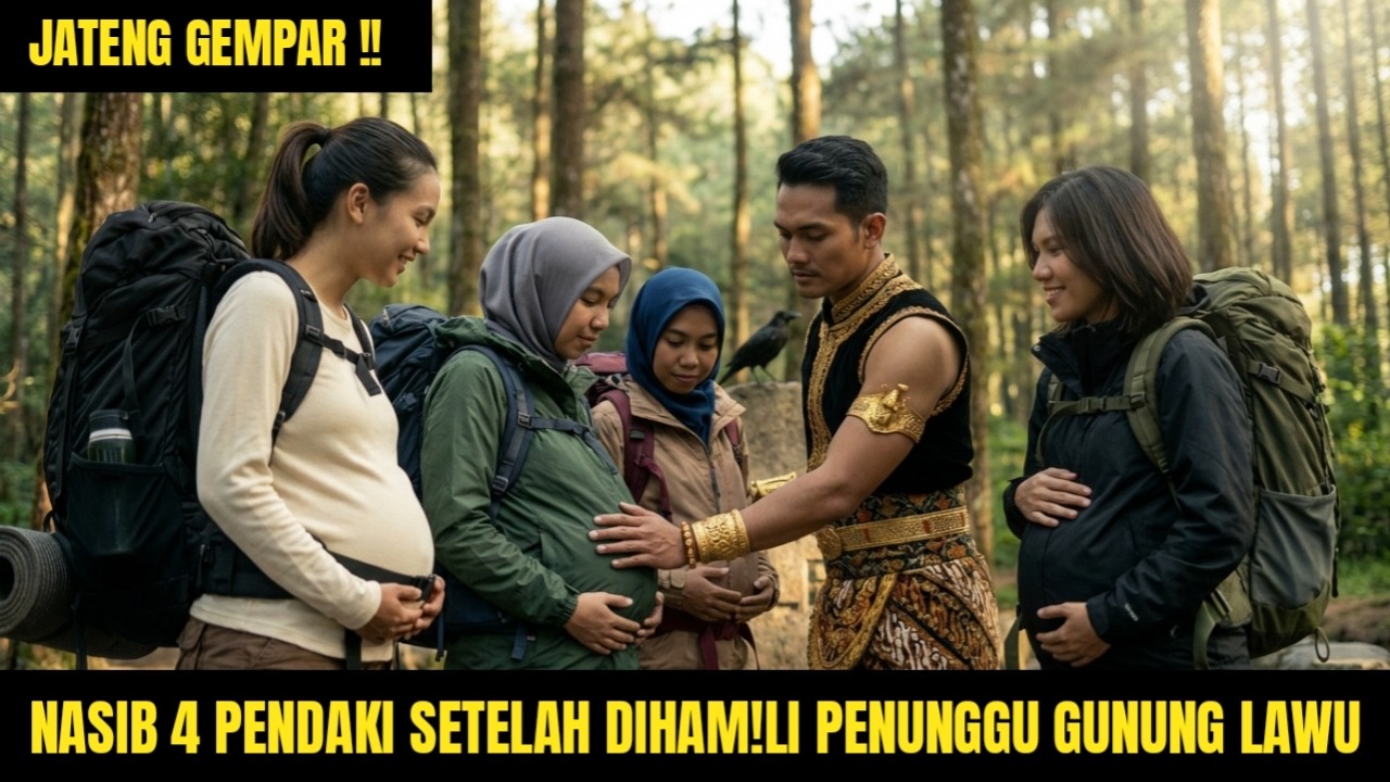 KISAH 4 PENDAKI WANITA TERSESAT DI GUNUNG LAWU, DIPANGGIL PENUNGGU HARGO DALEM & MENGUBAH NASIBNYA !