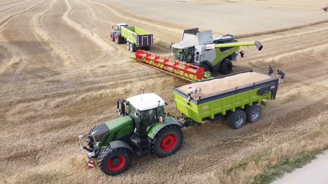 moisson 2022 lexion 7500 EARL kerbourdonnet
