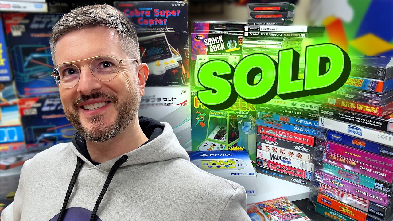 We Bought a YouTuber’s Video Game Collection!