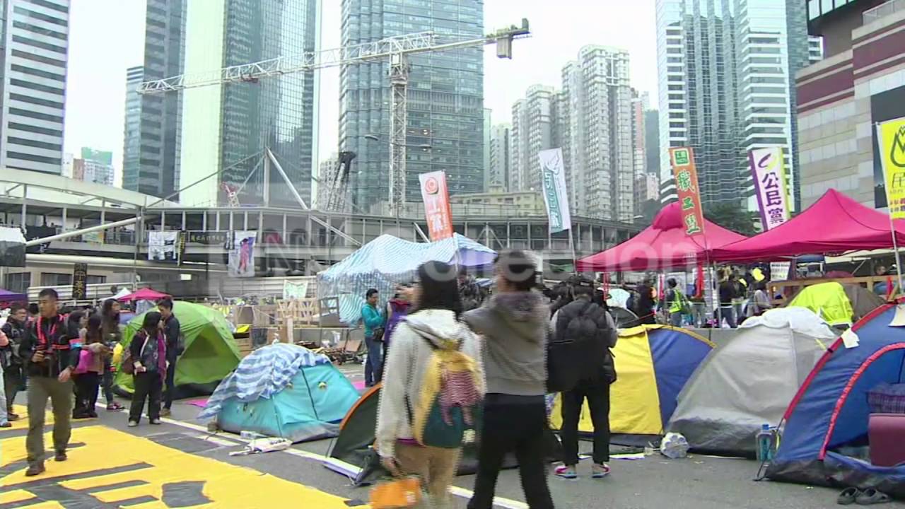 HONG KONG: POLICE PREPARING TO CLEAR PROTEST SITE