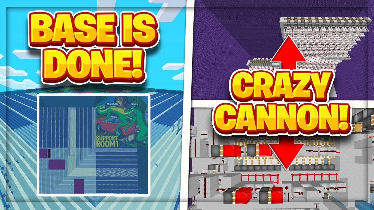 Base Done! & Crazy Cannon Concept???| Minecraft Factions | TheArchon | Onyx [4]