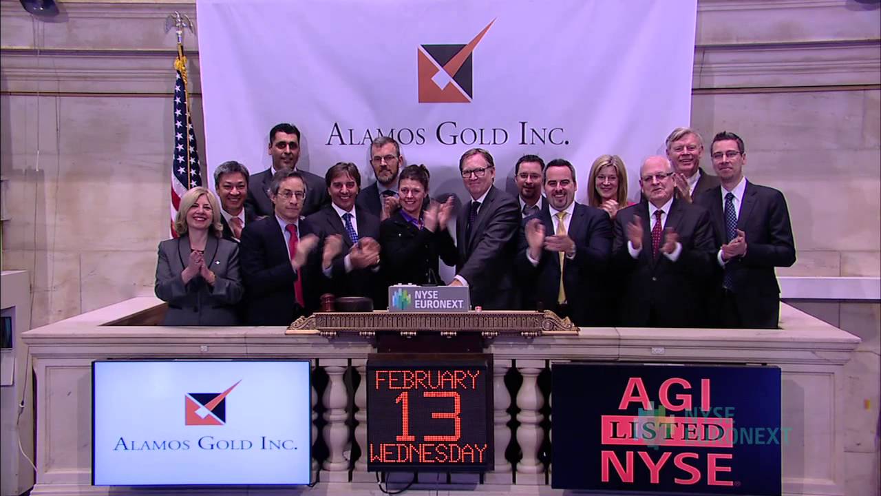 Alamos Gold Lists on the NYSE