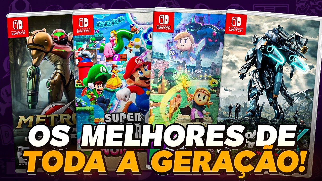 TOP 20 MELHORES JOGOS NINTENDO SWITCH I Parte 1