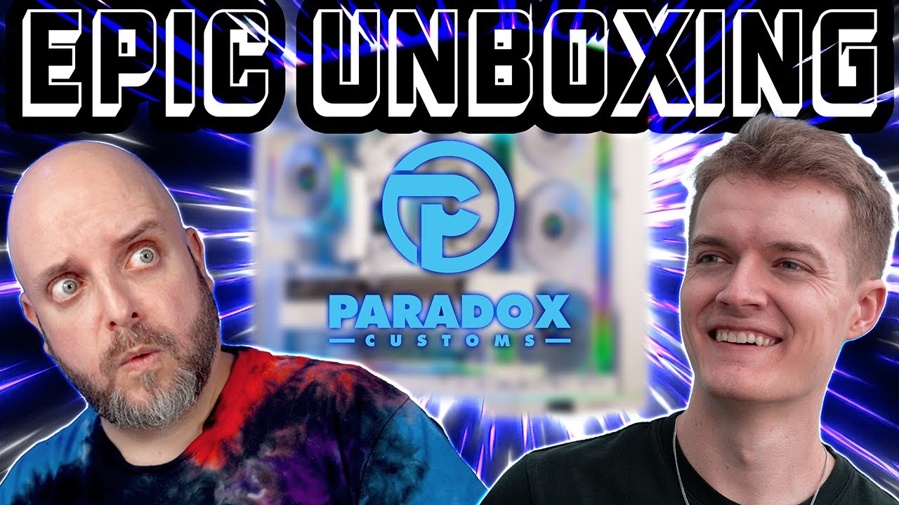 🔴Paradox Customs Built @adef an INSANE New PC and I Get to Test It!