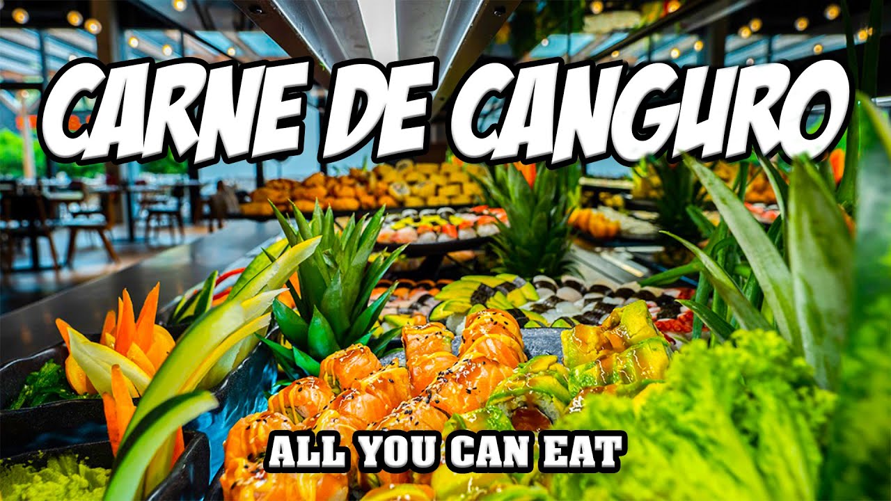 🟡 BUFFET ASIATICO en ALEMANIA - XIAO 🍣 #misterroka #buffet #canguro #comidaasiatica #xiao