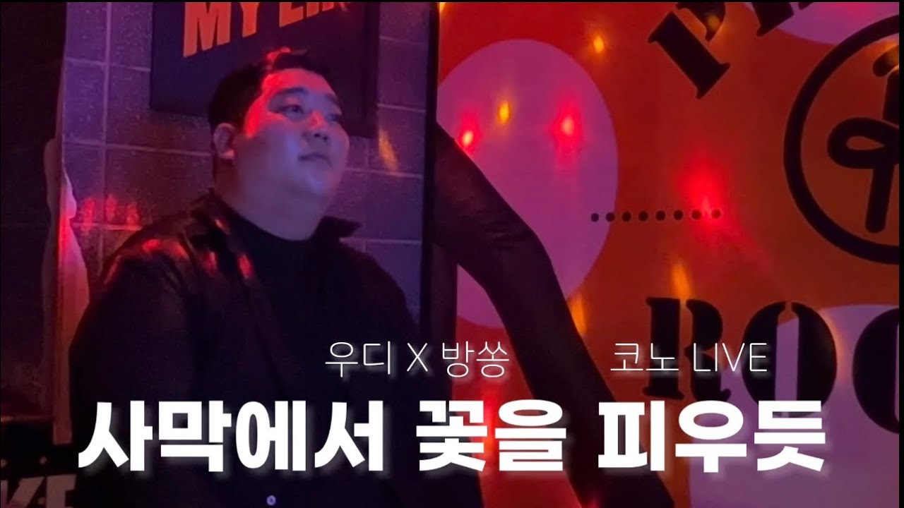 우디 - 사막에서 꽃을 피우듯 코노 LIVE by 방쏭