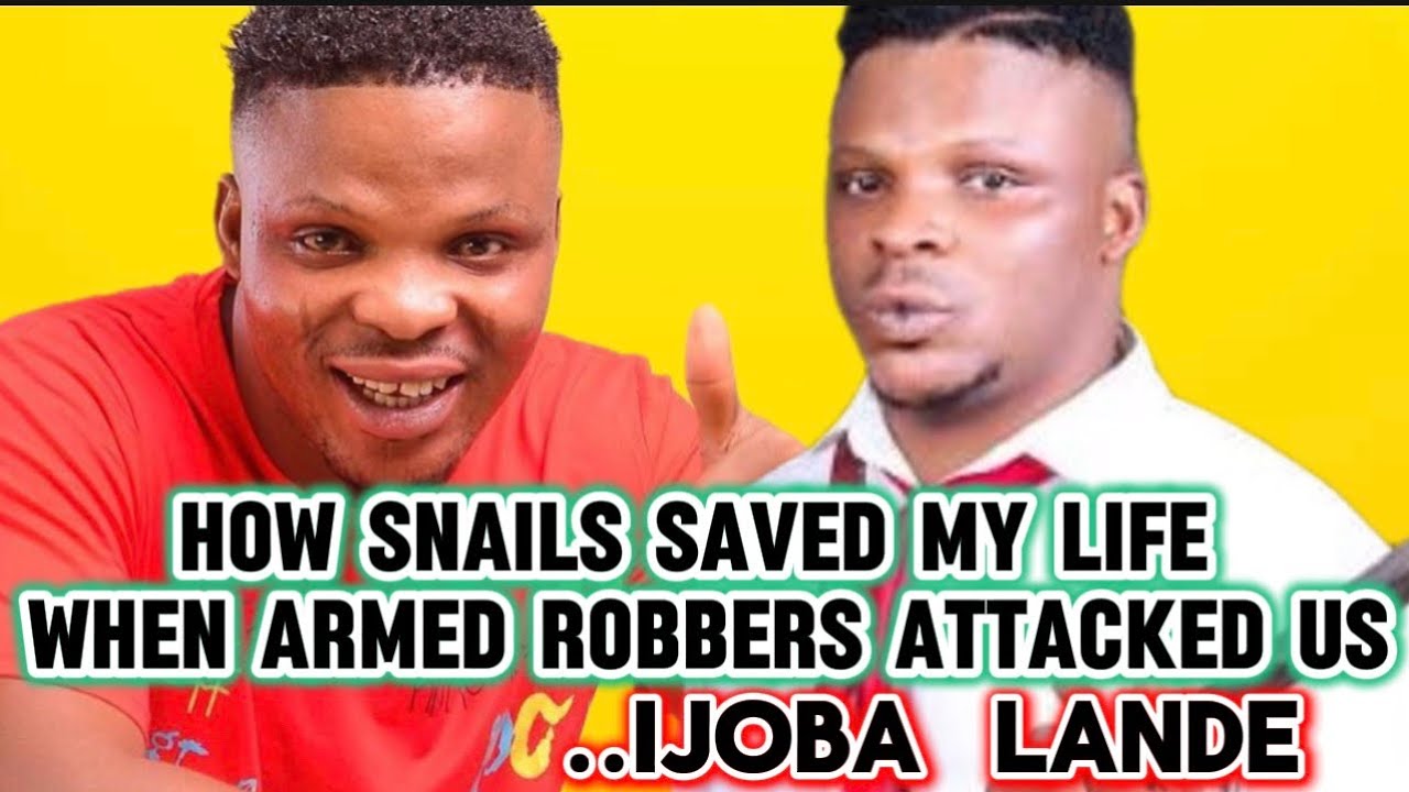 HOW SNAILS SAVED MY LIFE WHEN ARMED ROBBERS ATTACKED US ….IJOBA LANDE