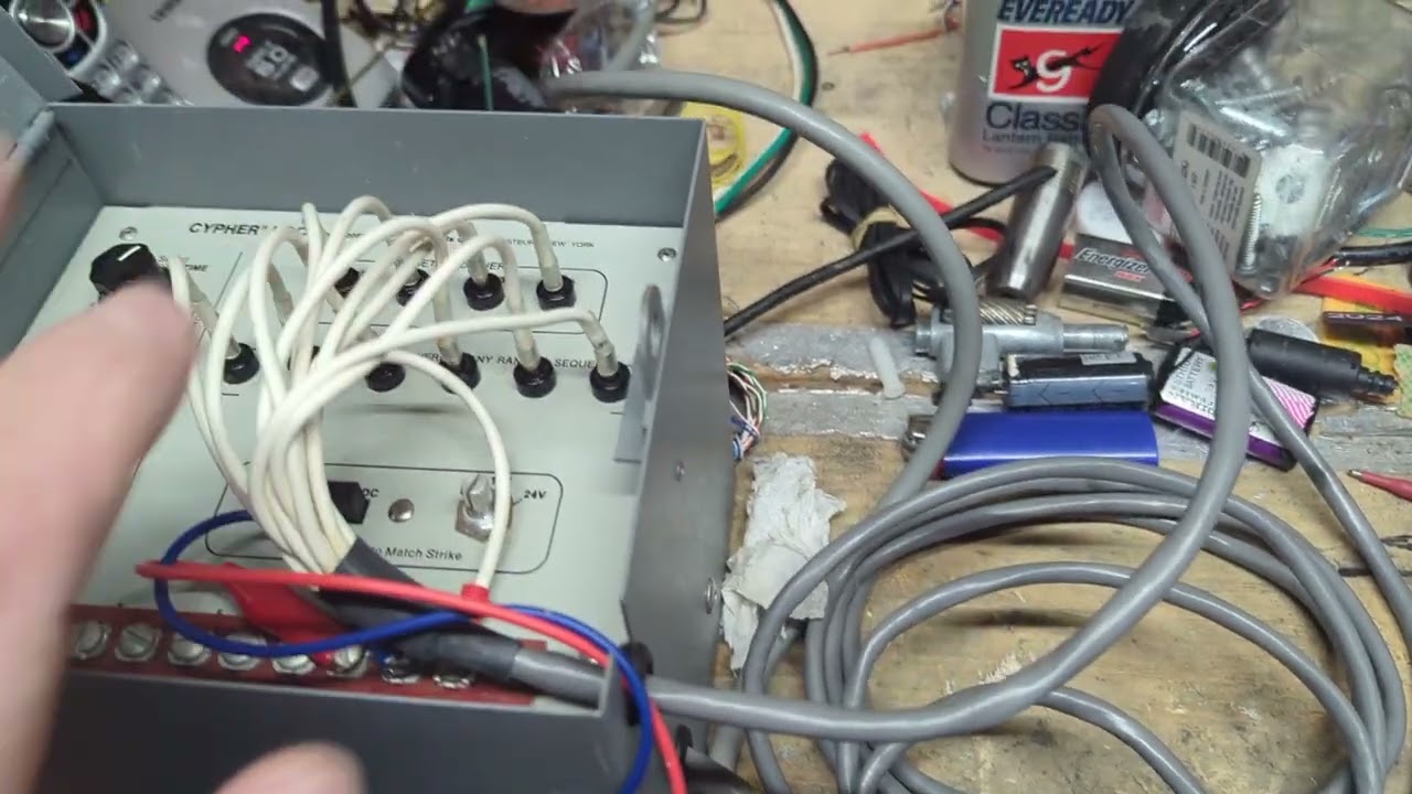 Cypher Lock- a Could War electronic lock. 