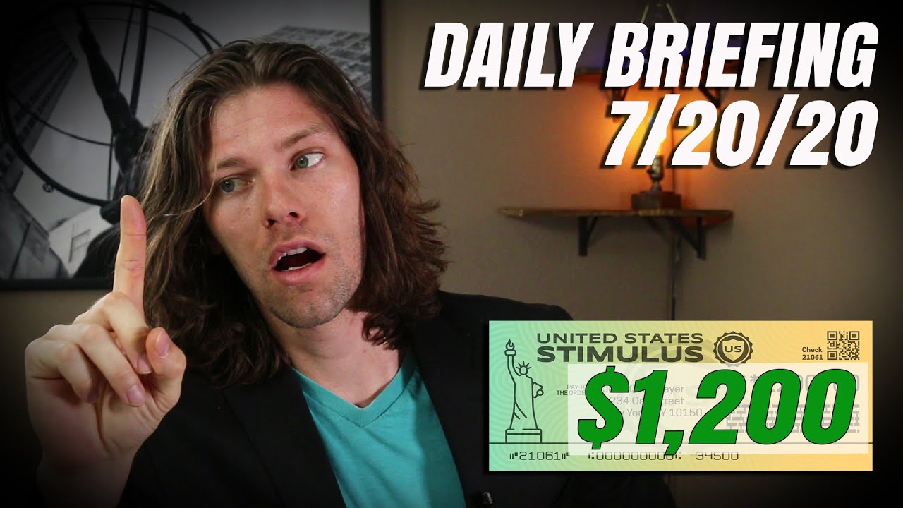 IT'S SHOWTIME: $1200 Second Stimulus Check and Stimulus Package Update