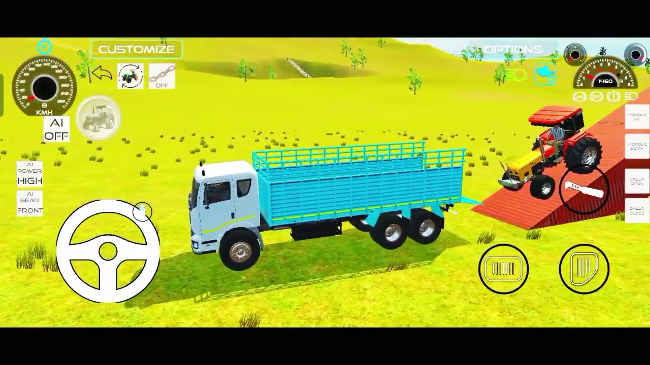 Tector loded to track#IndianVehiclesSimulator3d #gamingvidio #viralgame#traincress#smuthgaming  