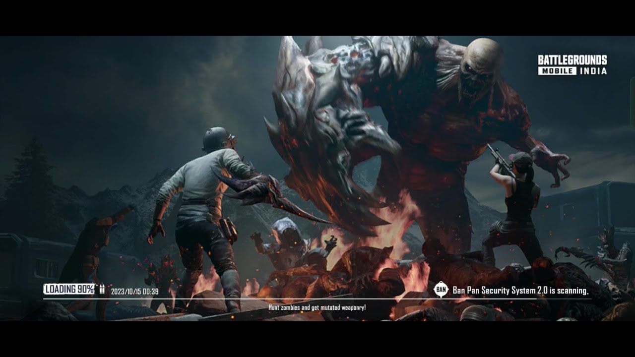 BGMI NEW ZOMBIE MODE RUSH GAMEPLAY
