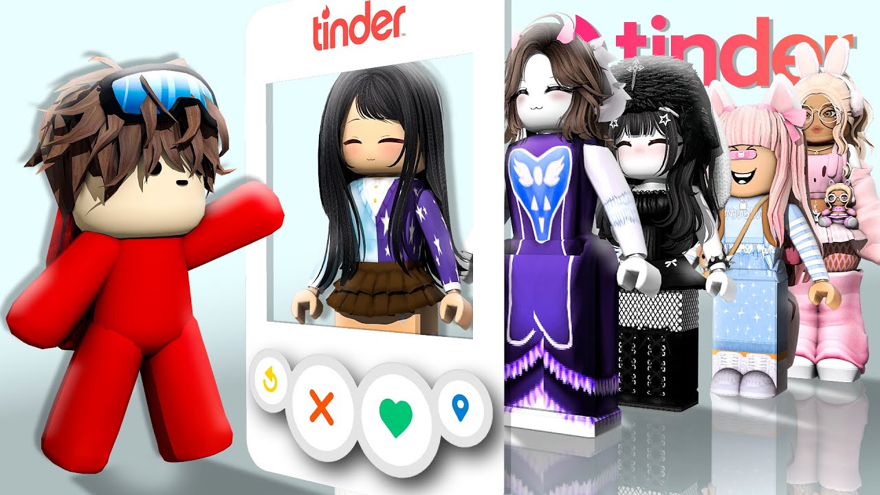 SANTI VS 10 MUJERES (TINDER EN ROBLOX) 🤣