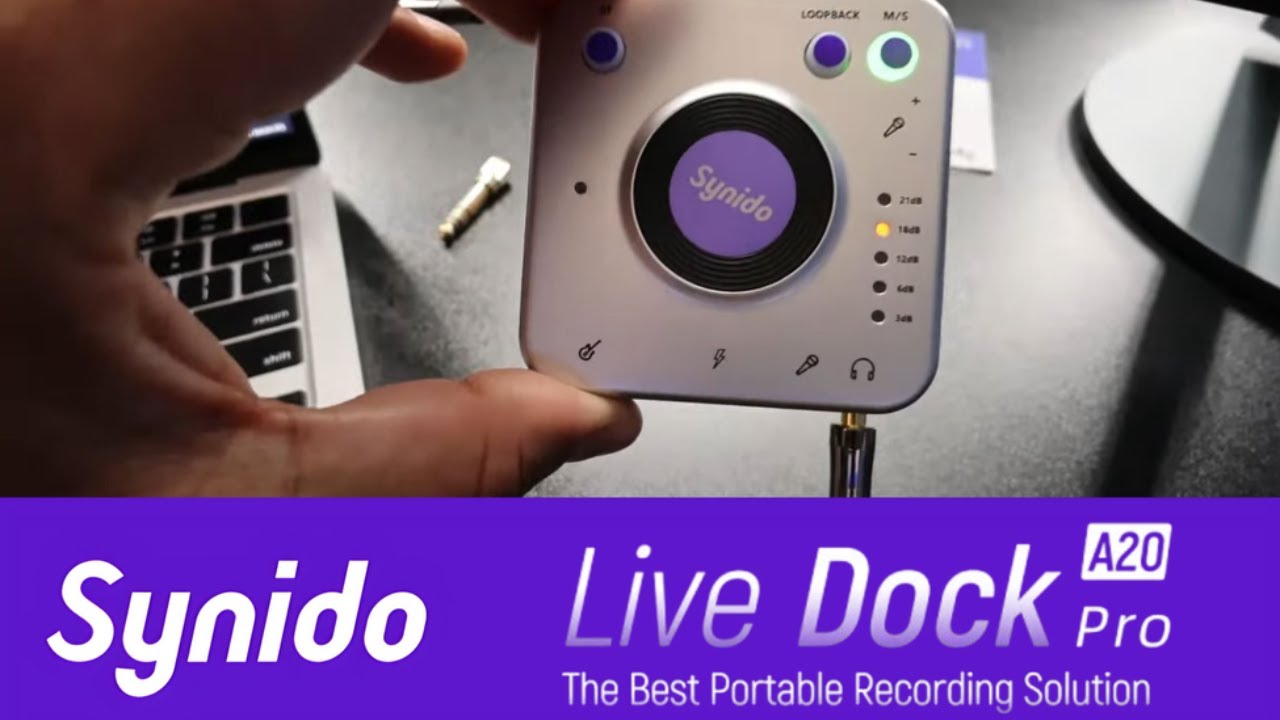 Synido Live Dock A20 — самый доступный интерфейс для прямых трансляций для диджеев и не только.