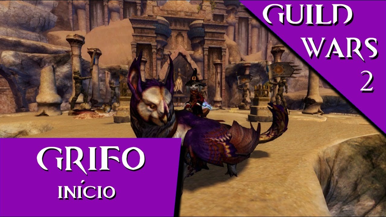 Montaria Grifo - Griffon Início + Open Skies: Domain of Vabbi (Guild Wars 2)