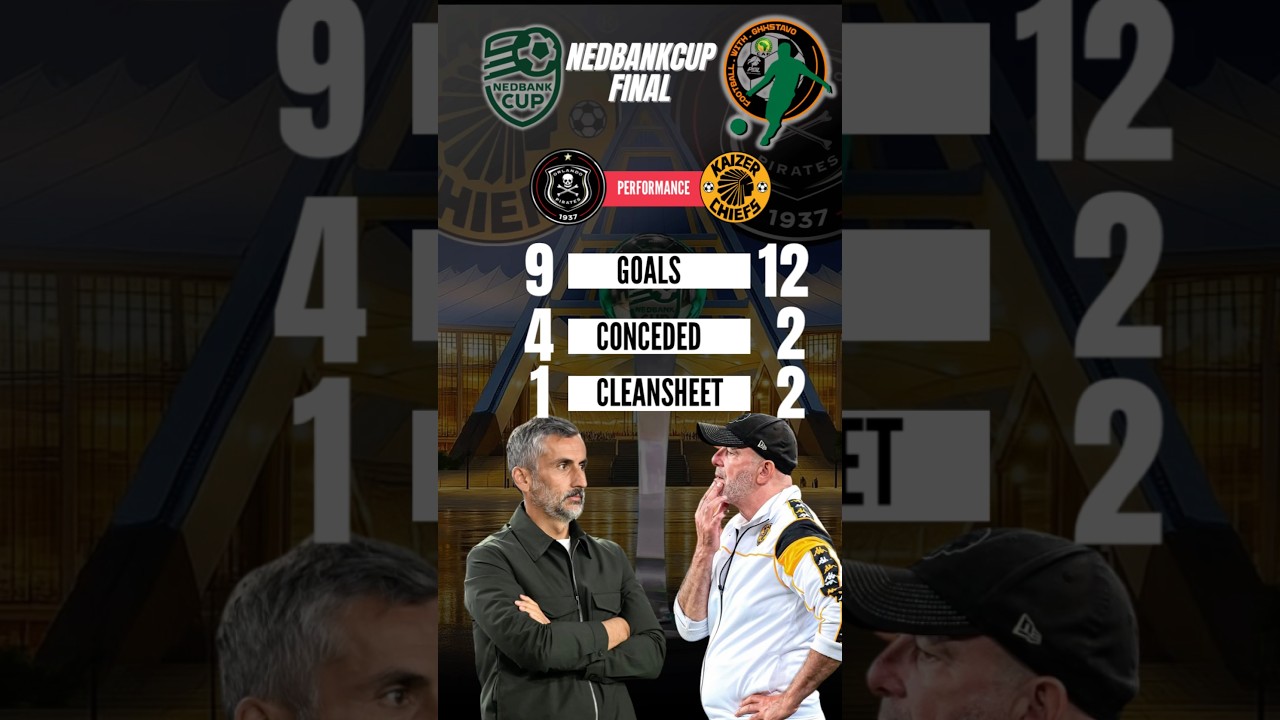On paper Kaizer Chiefs have been better than Pirates Orlando Pirate in the Nedbank Cup final
