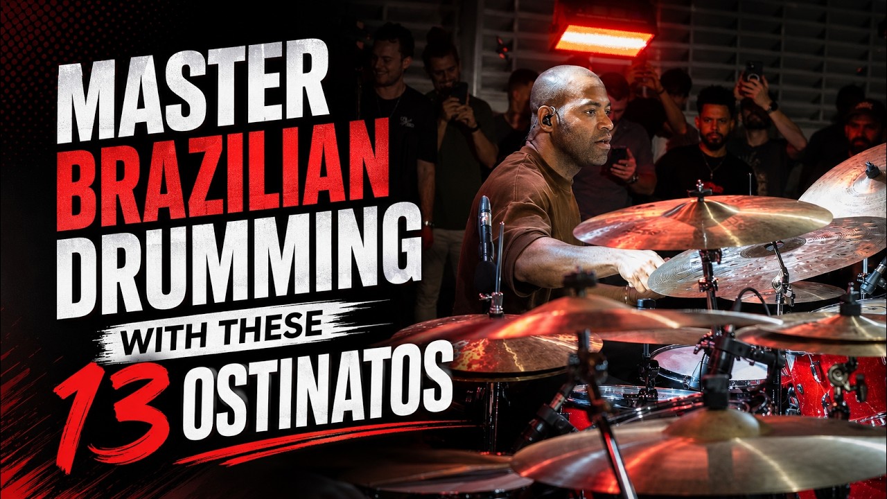 13 ESSENTIAL BRAZILIAN OSTINATOS | FOUNDATIONS FOR PLAYING REAL BRAZILIAN GROOVES