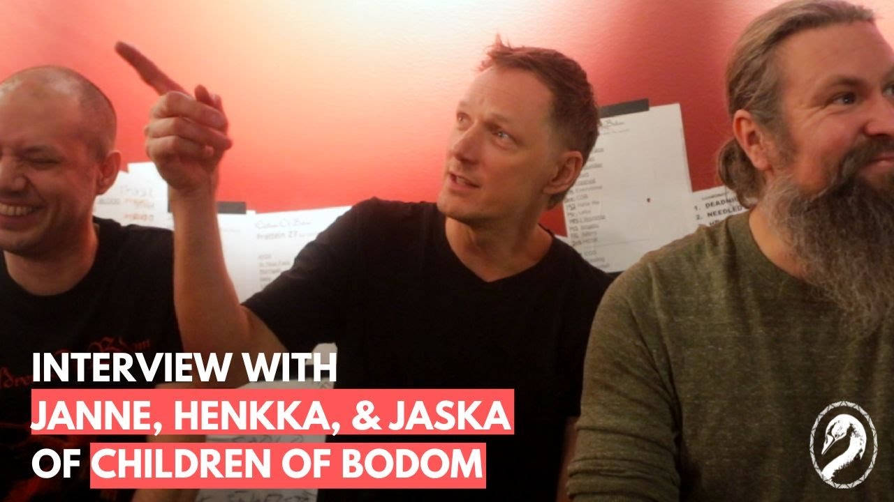 Interview with Janne, Henkka, and Jaska of CHILDREN OF BODOM ● Bodom Bar & Sauna ● Tuonela Magazine