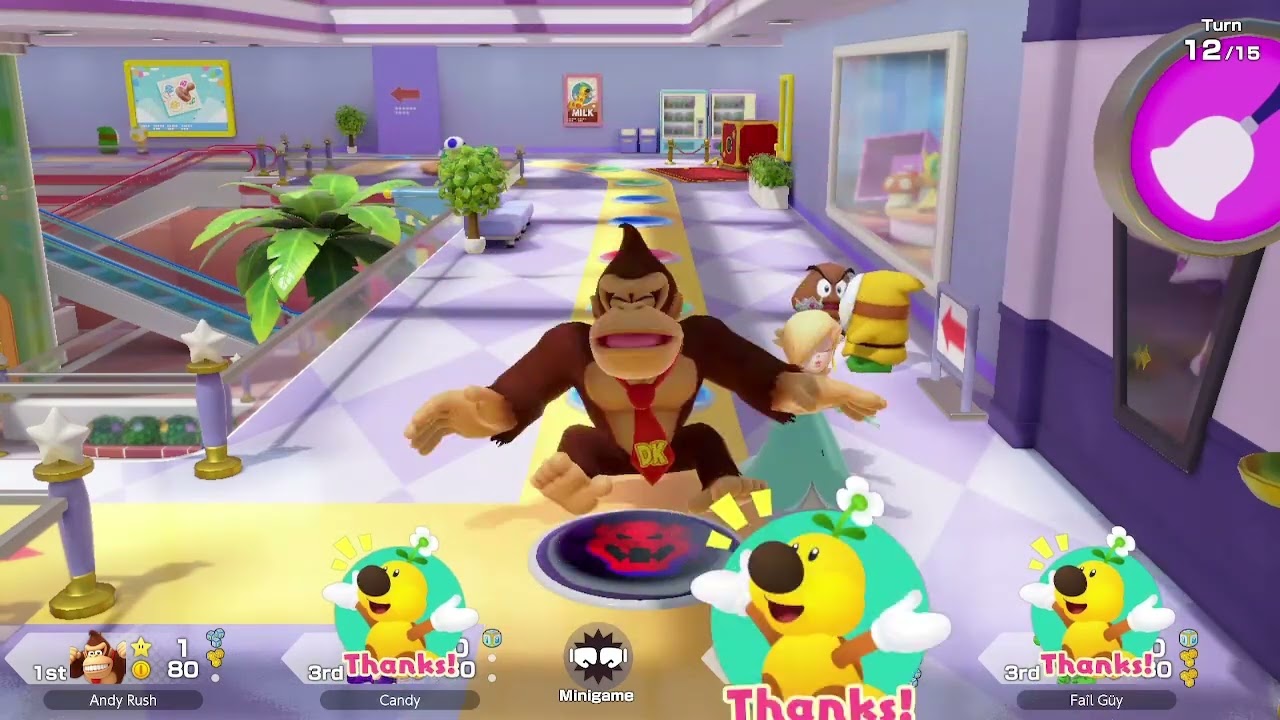 DOUBLE Bowser Space DESTROYS DK!!