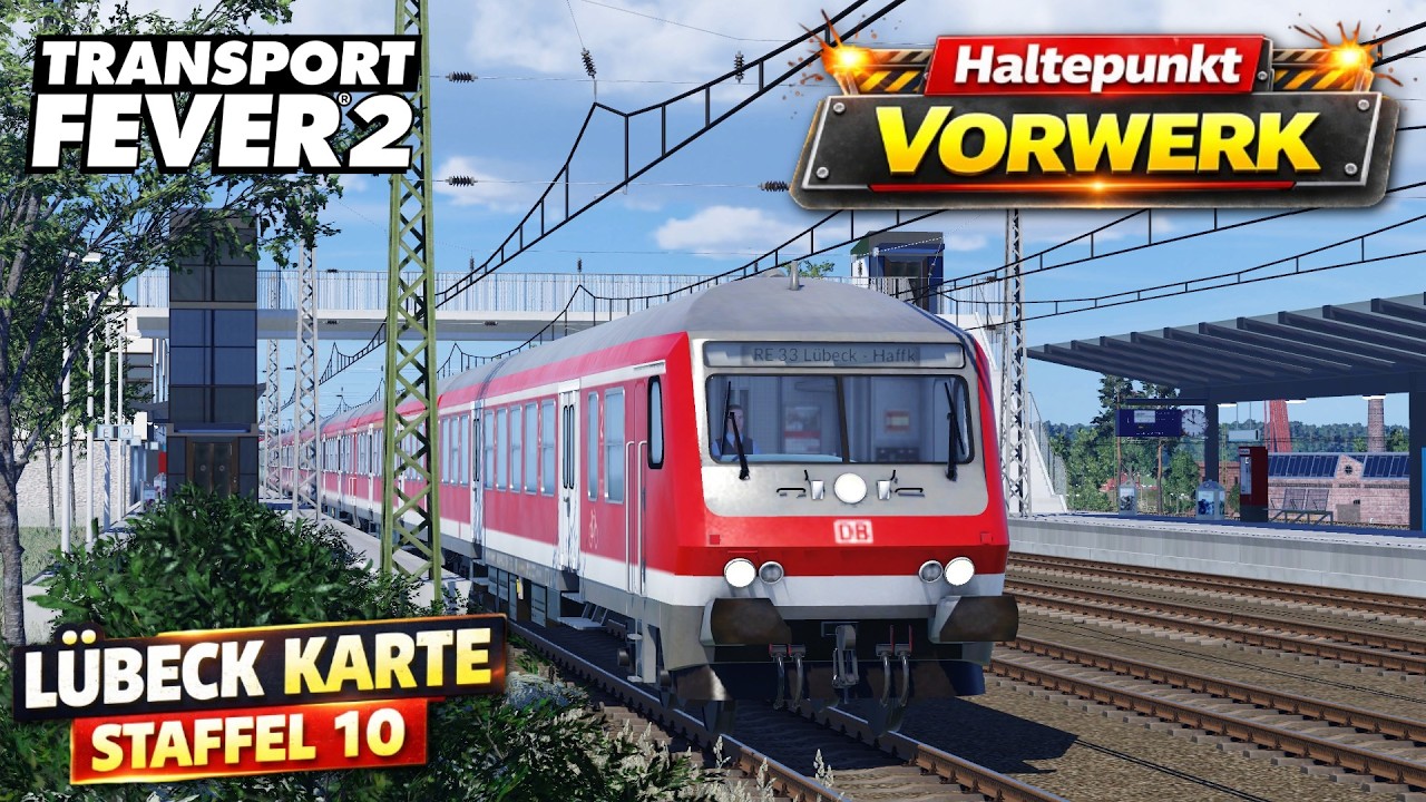 Transport Fever 2 Norddeutschland | Folge 25 | Ein kleiner Haltepunkt entsteht
