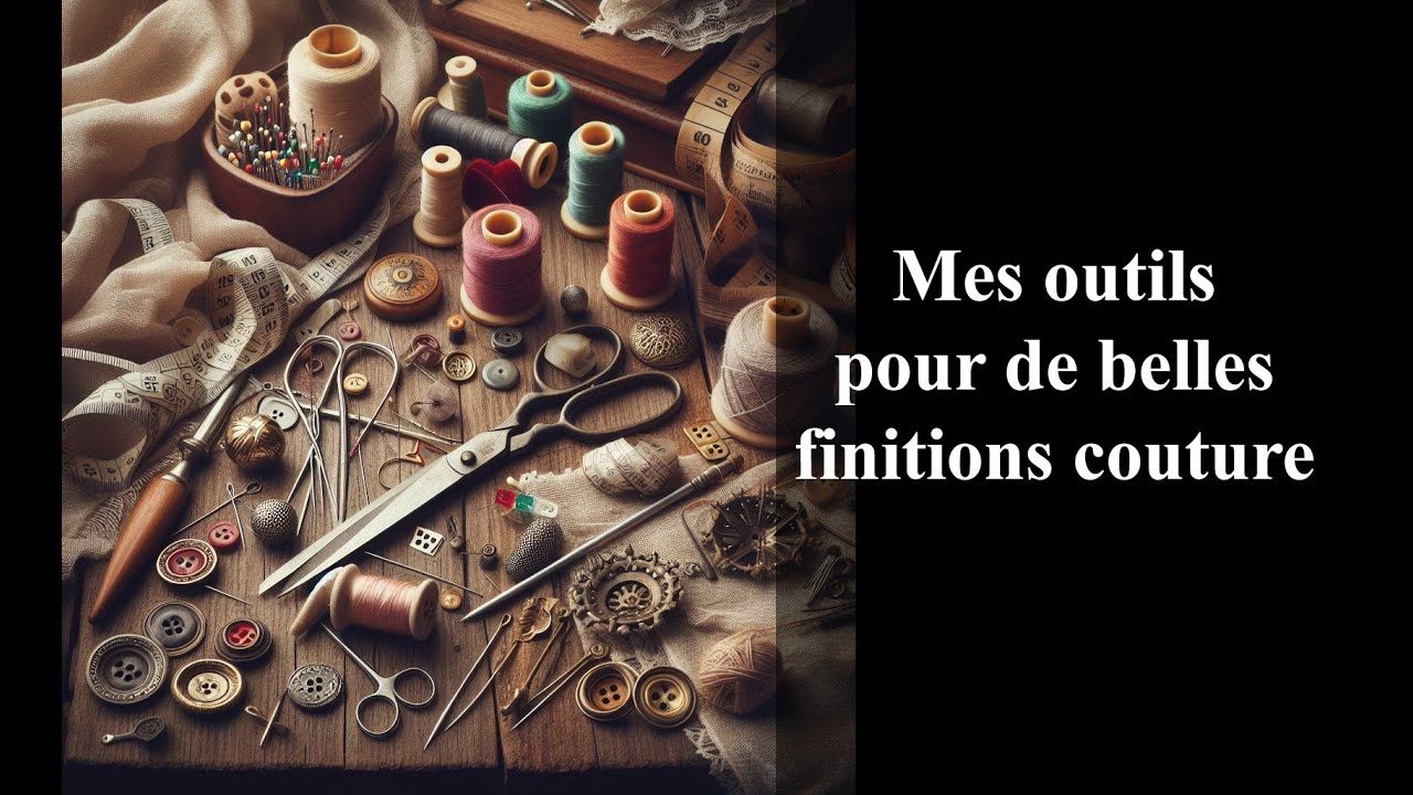 Mes outils pour de belles finitions de couture