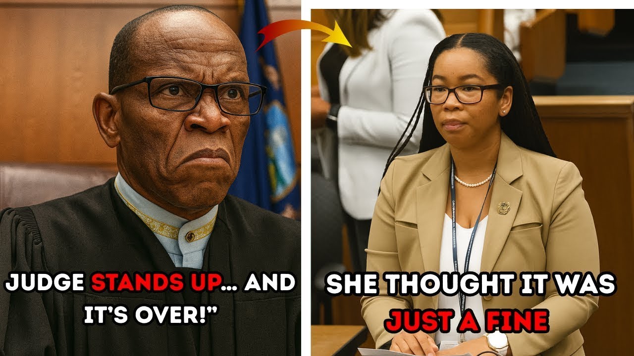 He Thought It Was Just a Fine… Then the Judge Stood Up!