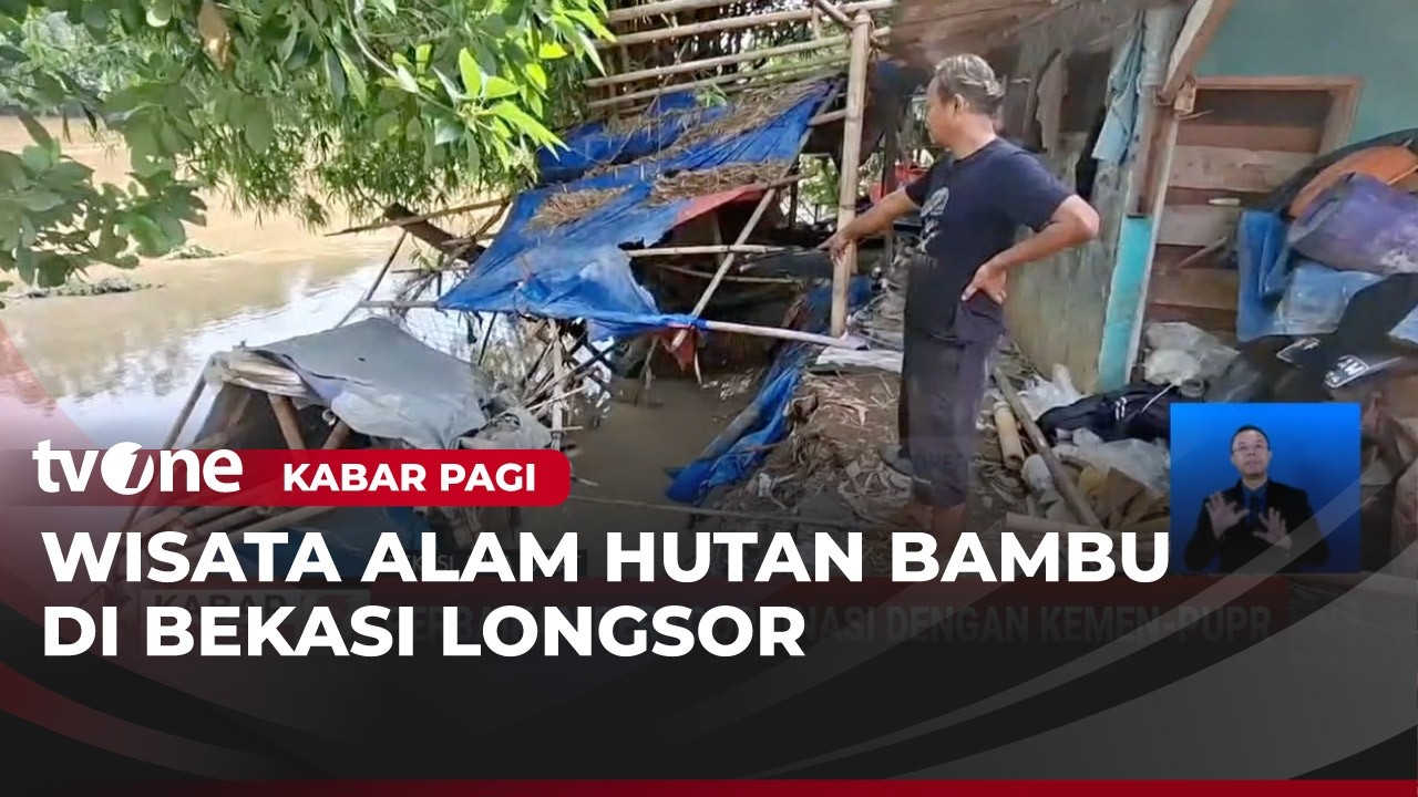 Wisata Hutan Bambu Bekasi Dilanda Longsor | Kabar Pagi