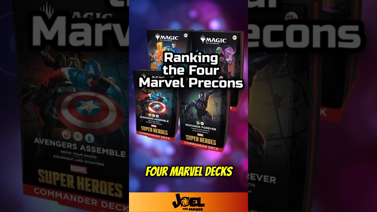 Рейтинг колод Marvel Commander по их ценности #shorts