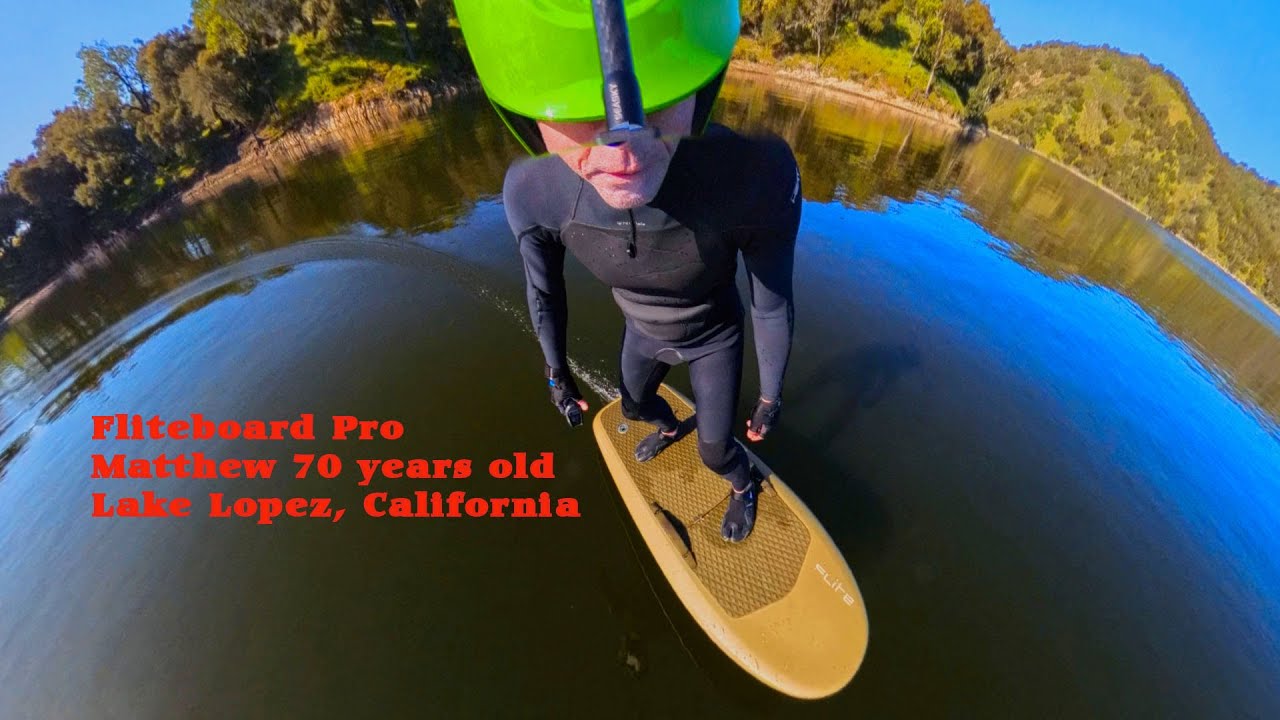 Fliteboard Pro, Efoiling Lake Lopez, Lopez Lake California