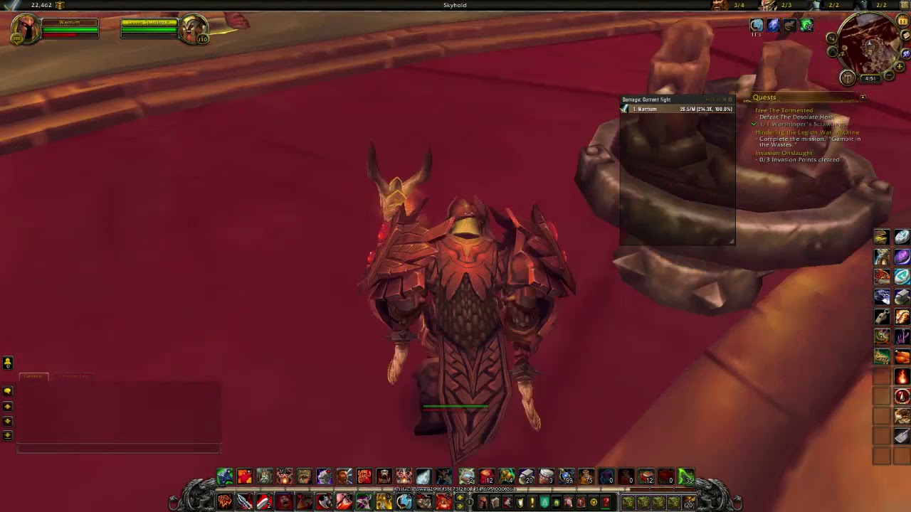 World of Warcraft 7.3.5 (Inner Rage) Fury Warrior Full Guide (Rotation, Talents, Stats)
